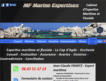 Tablet Screenshot of bateau-expertise.com